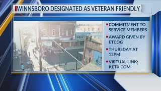 City of Winnsboro recognized as Veteran-Friendly Community