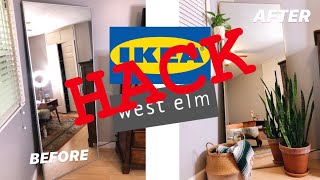 IKEA MIRROR HACK! *CHEAP*  | Tanner Kerns