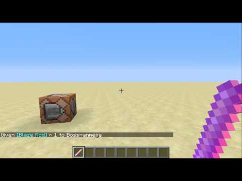 Minecraft Command Block Tutorial #6 | Enchant items with custom levels Minecraft Command Block Tutorial #6 | Enchant items with custom levels