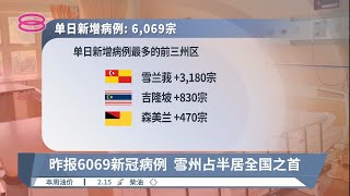 昨增6069新冠病例  12死例一人送院前亡【2022.04.20 八度空间华语新闻】