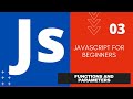 03   Javascript Functions and  Parameters   Javascript Tutorial For Beginners