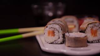 Sushi Desk - Maki dynamite Salmon \u0026 Cheese Roll - EP.07