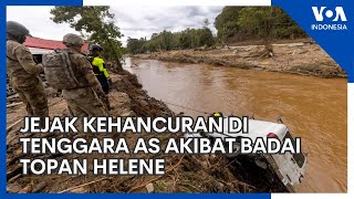 Jejak Kehancuran di Tenggara AS Akibat Badai Topan Helene