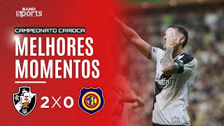 VEGETTI MARCA E VASCO VENCE O MADUREIRA | VASCO 2X0 MADUREIRA - MELHORES MOMENTOS