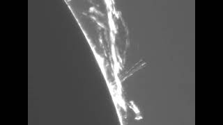 AR3386 Prominence Eruption Time Lapse