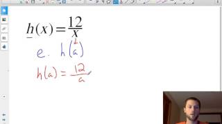 Function Notation Worksheet #1e