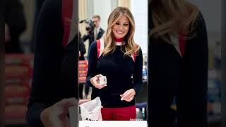 Melania Trump: The Stunning and Big-Hearted First Lady America Adores #shorts #melania #trump #style