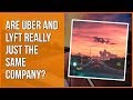 Are Uber and Lyft really just the same company?