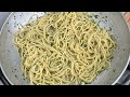 Spaghetti aglio olio peperoncino. Italian food official 2023