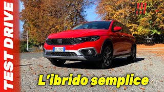 NEW FIAT TIPO STATION WAGON CROSS HYBRID RED 2023 - FIRST TEST DRIVE