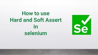 How to use Hard and Soft Assert in selenium #youtube #java #javaprogramminglanguage #coding