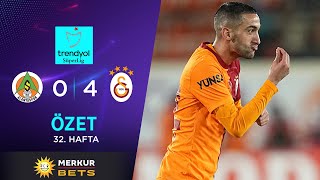 Merkur-Sports | C. Alanyaspor (0-4) Galatasaray - Highlights/Özet | Trendyol Süp