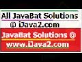 JavaBat Solutions