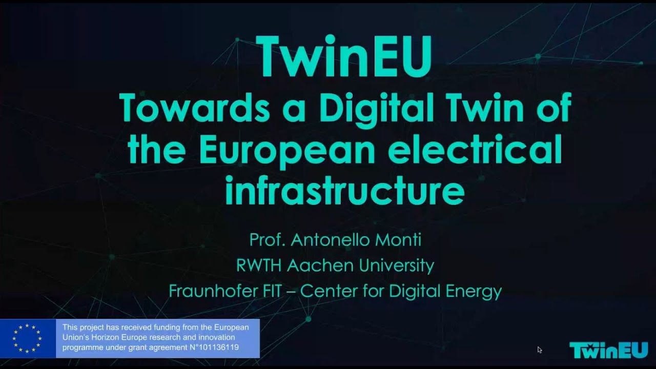 Towards A Digital Twin Of The European Energy Infrastructure The
