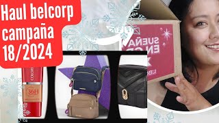 Haul de belcorp Campaña 18 / 2024 #belcorp #cyzone ésika #morralmiriam  #morral nishme