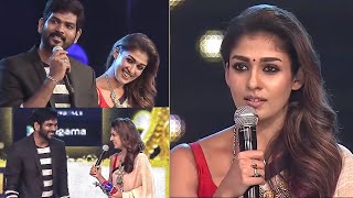 Nayanthara Cute Moment, Wants Vignesh Shivan to Present Her Award | SIIMA