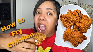 How To Fry Chicken | Buttermilk and Deep Fry Method