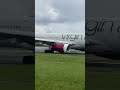 Virgin Atlantic Airbus A330-300, G-VRAY making its way to take off | Manchester Airport.