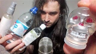 ASMR sonido de agua , spray y liquidos  - water triggers and spray sounds - no tapping