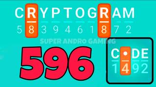 CRYPTOGRAM 596