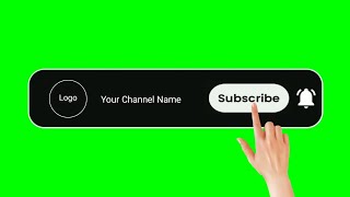 Subscribe Button Green Screen | Green Screen subscribe button | subscribe green screen 👉No Copyright
