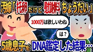 【2ch修羅場】10年前から浮気して托卵を計画する汚嫁と間男に徹底制裁！→5歳の息子をDNA鑑定した結果