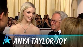 Anya Taylor-Joy’s Dad Adorably Crashes Her 2024 Oscars Interview