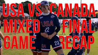 USA vs. Canada: WJUC Mixed Final Game Recap