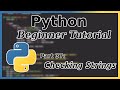 isDigit and isAlpha - Python Tutorial (Part 37)