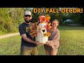 Decorating Our New House for Fall with a DIY Project! + saying goodbye to an old friend....