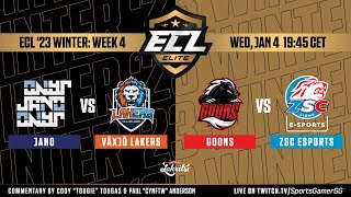 ECL Elite Winter '23 HIGHLIGHTS | ZSC Esports vs. Goons - NHL 23 EASHL 6s Gameplay
