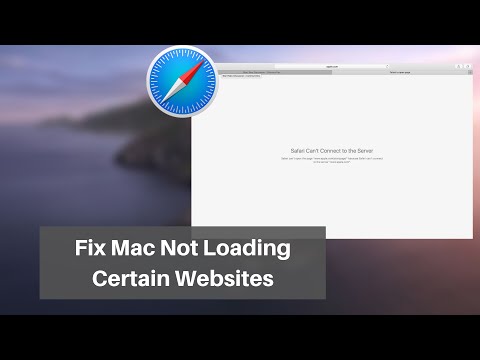 How to Fix Mac Not Loading Certain Websites | MacOS Catalina and Below