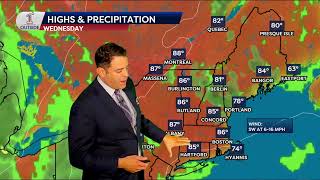 Wednesday's Noyes' Notes/1°Outside Today: Showers Begin for Some