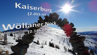 Freeride vom Wöllaner Nock (🏔️ 2.155 m) / Kaiserburg, Bad Kleinkirchheim