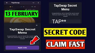 Tapswap Secret Menu Code | Tapswap Update | How to Find Tapswap Secret Menu Code | Listing Postponed