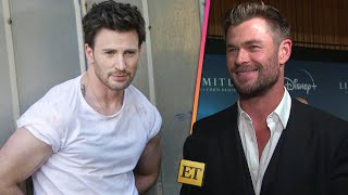 Chris Hemsworth REACTS to Chris Evans' Sexiest Man Alive Title (Exclusive)