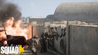 Intense Firefights as US Rangers Assault Iraqi Airport | Eye in the Sky Squad 100 Player Gameplay