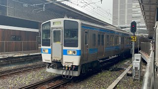 博多駅普通列車門司港行き発車✨415系fo1515編成\u0026fo1520編成✨