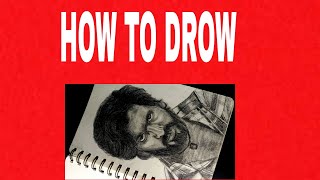 How To Draw Allu Arjun Pencil Sketch. 🔥NEW MOVIE LOOK🔥