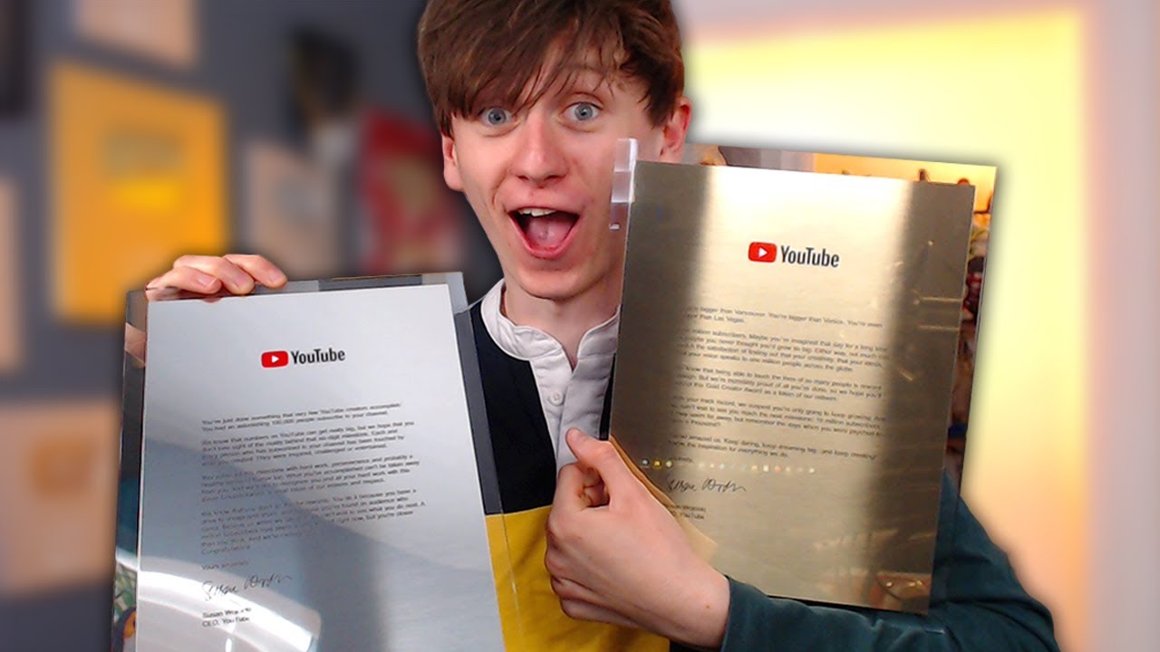 There Is A NEW SECRET Youtube Award That No One Knows About! - YouTube