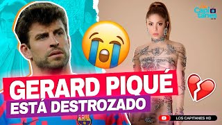 Gerard Piqué está DESTROZADO; extraña a Shakira y ya NO lo soporta Clara Chía Martí