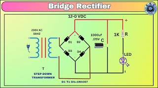 🔌 Bridge Rectifier Project | Full Wave Rectifier | DIY Electronics Project 🔌 #diy