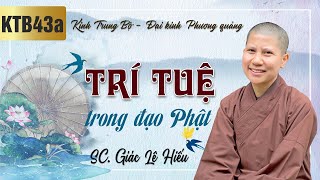 Trí tuệ trong đạo Phật - Kinh Trung Bộ 43a - Đại kinh Phương quảng - SC. Giác Lệ Hiếu