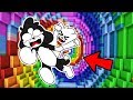 CAIDA AL INFINITO DE MINECRAFT 😱 EL MAPA MAS DESCARGADO DE MINECRAFT! 😲 - Minecraft Roleplay -