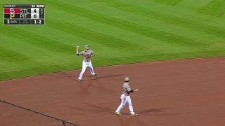 STL@PIT: Mercer fields and throws on the run for out