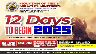 12 DAYS TO BEGIN 2025 (DAY 8)- MFM IBADAN II MEGA REGION