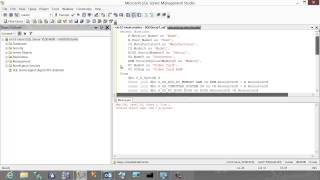 Set your SQL server default database to be the CM database