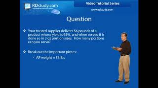 AP, EP, Yield - Determining the number of available portions