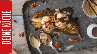 Banana Split vom Grill #Grillrezepte | REWE Deine Küche