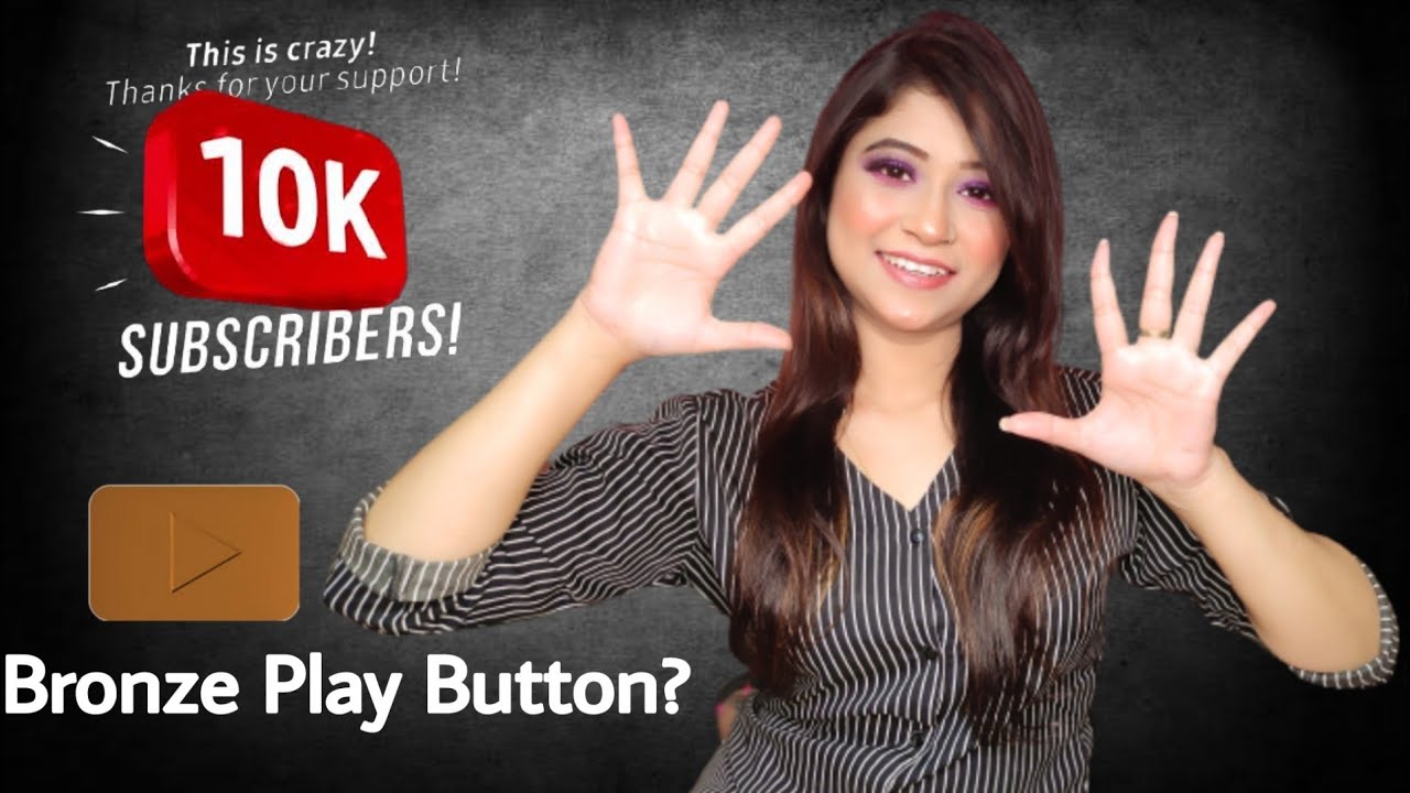 Bronze Play Button Subscribers At Alice Manning Blog